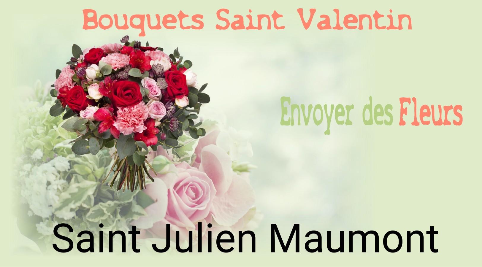 Roses de Saint-Valentin livrées à Saint-Julien-Maumont